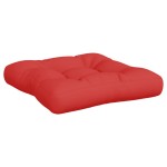 vidaXL Perne de paleți, 2 buc. roșu, material textil