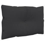 vidaXL Perne de paleți, 2 buc., negru, material textil