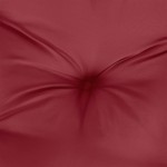 vidaXL Perne de paleți, 2 buc., roșu vin, material textil