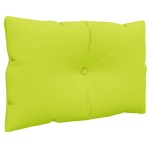 vidaXL Perne de paleți, 2 buc, verde aprins, material textil
