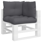 vidaXL Perne de paleți, 3 buc., antracit, material textil