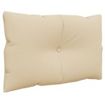 vidaXL Perne de paleți, 3 buc., bej, material textil