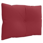 vidaXL Perne de paleți, 3 buc., roșu vin, material textil