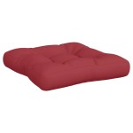 vidaXL Perne de paleți, 3 buc., roșu vin, material textil