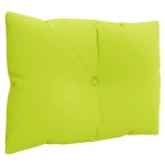 vidaXL Perne de paleți, 3 buc, verde aprins, material textil