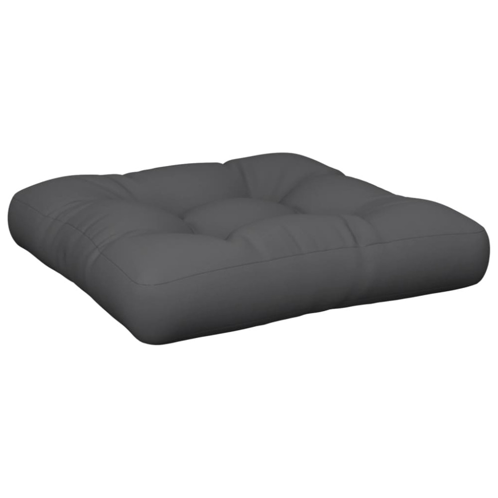 vidaXL Pernă pentru paleți antracit 60x61,5x10 cm material textil