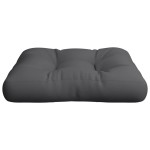 vidaXL Pernă pentru paleți antracit 60x61,5x10 cm material textil