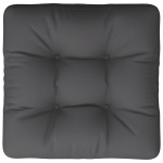 vidaXL Pernă pentru paleți antracit 60x61,5x10 cm material textil