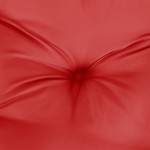 vidaXL Pernă de paleți, roșu, material textil vidaXL Pernă de paleți, roșu, material textil