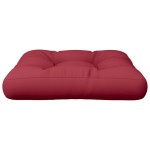 vidaXL Pernă de paleți, roșu vin, material textil vidaXL Pernă de paleți, roșu vin, material textil