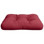 vidaXL Pernă de paleți, roșu vin, material textil vidaXL Pernă de paleți, roșu vin, material textil