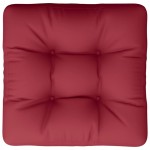 vidaXL Pernă de paleți, roșu vin, material textil vidaXL Pernă de paleți, roșu vin, material textil