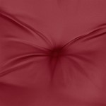 vidaXL Pernă de paleți, roșu vin, material textil vidaXL Pernă de paleți, roșu vin, material textil