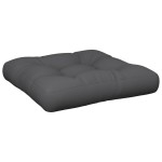vidaXL Pernă de paleți, antracit, 58x58x10 cm, material textil vidaXL Pernă de paleți, antracit, 58x58x10 cm, material textil