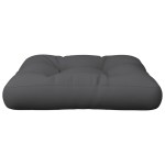 vidaXL Pernă de paleți, antracit, 58x58x10 cm, material textil vidaXL Pernă de paleți, antracit, 58x58x10 cm, material textil