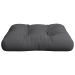 vidaXL Pernă de paleți, antracit, 58x58x10 cm, material textil vidaXL Pernă de paleți, antracit, 58x58x10 cm, material textil