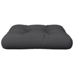 vidaXL Pernă de paleți, negru, 58x58x10 cm, material textil vidaXL Pernă de paleți, negru, 58x58x10 cm, material textil