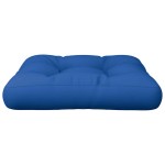 vidaXL Pernă de paleți, albastru, 58x58x10 cm, material textil vidaXL Pernă de paleți, albastru, 58x58x10 cm, material textil