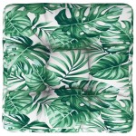 vidaXL Pernă de paleți, model frunze, 58x58x10 cm, material textil vidaXL Pernă de paleți, model frunze, 58x58x10 cm, material textil