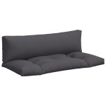 vidaXL Perne de paleți, 2 buc., antracit, material textil