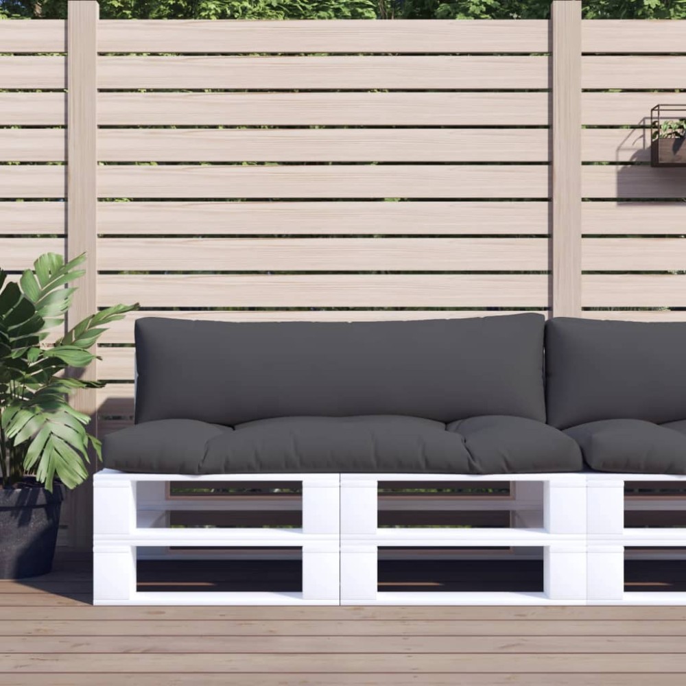 vidaXL Perne de paleți, 2 buc., antracit, material textil