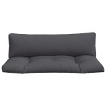 vidaXL Perne de paleți, 2 buc., antracit, material textil