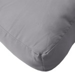 vidaXL Perne pentru paleți, 2 buc., gri, material textil