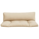 vidaXL Perne pentru paleți, 2 buc., bej, material textil