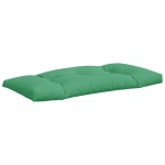 vidaXL Perne de paleți, 2 buc, verde, material textil