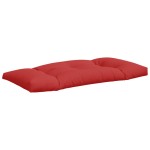 vidaXL Perne de paleți, 2 buc. roșu, material textil