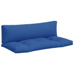 vidaXL Perne de paleți, 2 buc., albastru, material textil