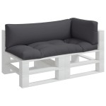 vidaXL Perne de paleți, 3 buc., antracit, material textil
