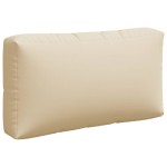 vidaXL Perne de paleți, 3 buc., bej, material textil