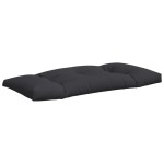 vidaXL Perne de paleți, 3 buc., negru, material textil