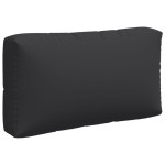 vidaXL Perne de paleți, 3 buc., negru, material textil