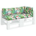 vidaXL Perne pentru paleți, 3 buc., multicolor, țesătură oxford