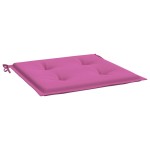 vidaXL Perne scaun de grădină, roz, 2 buc., 40x40x4 cm, textil vidaXL Perne scaun de grădină, roz, 2 buc., 40x40x4 cm, textil