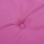 vidaXL Perne scaun de grădină, roz, 4 buc., 40x40x4 cm, textil vidaXL Perne scaun de grădină, roz, 4 buc., 40x40x4 cm, textil