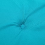 vidaXL Perne de scaun, 2 buc., turcoaz, 40x40x4 cm, textil vidaXL Perne de scaun, 2 buc., turcoaz, 40x40x4 cm, textil