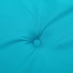 vidaXL Perne scaun de grădină, turcoaz, 4 buc., 40x40x4 cm, textil vidaXL Perne scaun de grădină, turcoaz, 4 buc., 40x40x4 cm, textil