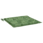 vidaXL Perne de scaun, model frunze, 6 buc., 50x50x4 cm, textil