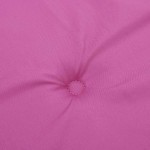 vidaXL Perne scaun grădină, roz, 6 buc., 50x50x4 cm, textil
