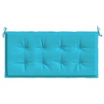 Pernă vidaXL Turcoaz Țesătură Oxford, fibră de spumă 120 x 50 x 4 cm Pernă vidaXL Turcoaz Țesătură Oxford, fibră de spumă 120 x 50 x 4 cm