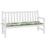 vidaXL Pernă de bancă de grădină multicolor 150x50x4 cm textil oxford vidaXL Pernă de bancă de grădină multicolor 150x50x4 cm textil oxford