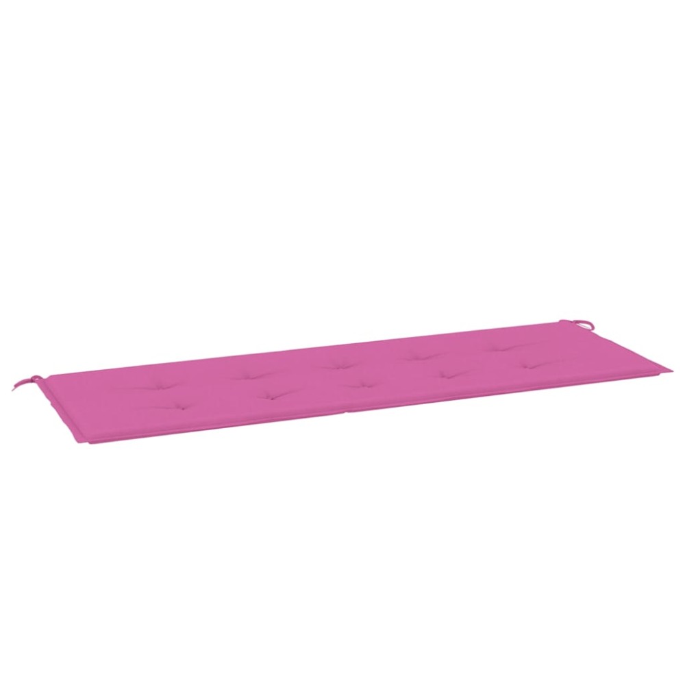 vidaXL Pernă de bancă de grădină, roz, 150x50x4 cm, textil oxford