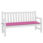 vidaXL Pernă de bancă de grădină, roz, 150x50x4 cm, textil oxford vidaXL Pernă de bancă de grădină, roz, 150x50x4 cm, textil oxford