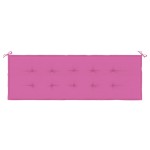 vidaXL Pernă de bancă de grădină, roz, 150x50x4 cm, textil oxford vidaXL Pernă de bancă de grădină, roz, 150x50x4 cm, textil oxford