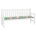 vidaXL Pernă bancă grădină, multicolor, 180x50x4 cm, material oxford vidaXL Pernă bancă grădină, multicolor, 180x50x4 cm, material oxford
