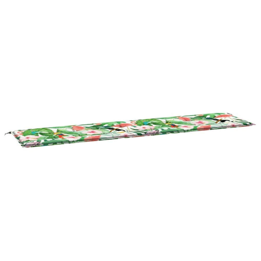 vidaXL Pernă pentru bancă de grădină, multicolor, 200x50x4 cm, textil