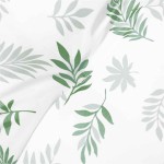 vidaXL Pernă bancă de grădină, model frunze, 200x50x4 cm, textil vidaXL Pernă bancă de grădină, model frunze, 200x50x4 cm, textil